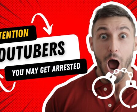 YouTubers You may get arrested Attention